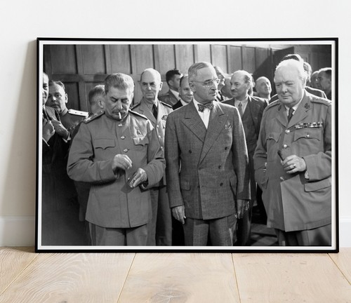 Potsdam churchill stalin - churchill, /