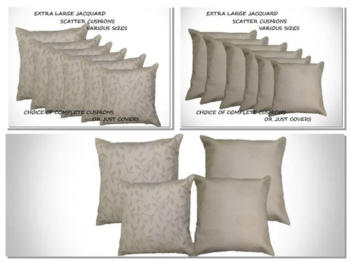 Large cushions covers jacquard - cushions,