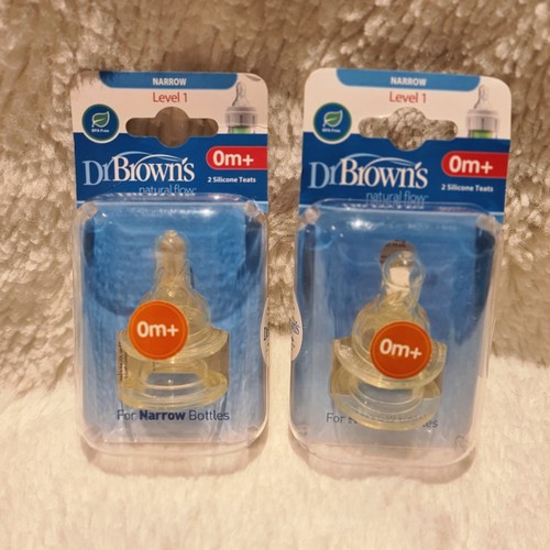 Brown narrow bottle teats 2 - narrow,