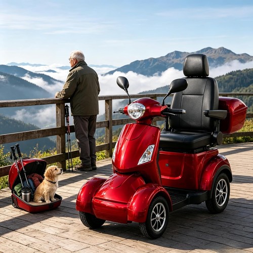 Wheel mobility scooter for - 4-wheel,