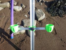 Fishing tripod cups