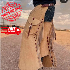 Handmade Western Suede Leather