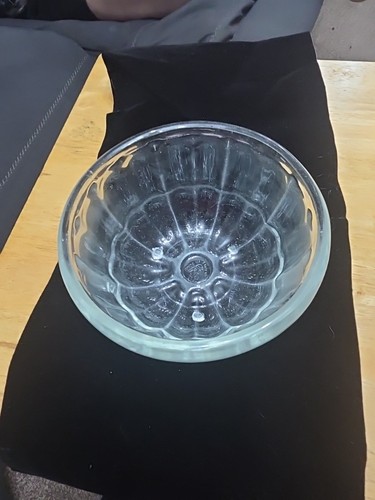 Vintage glass round jelly - glass,