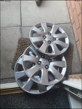 PEUGEOT 15" WHEEL TRIM X 3 HUB