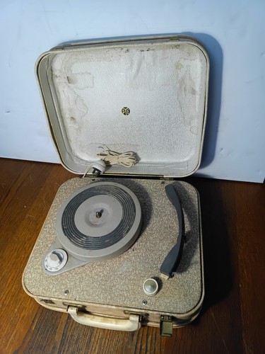Vintage pye record player - record,