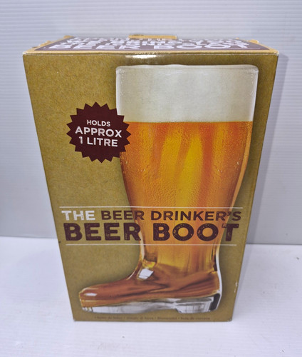 Beer drinker boot glass - beer, drinker’s