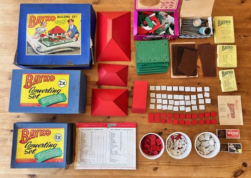 Vintage bayco construction set - construction,