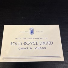 Vintage Rolls Royce With