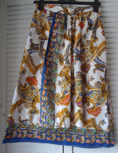 Unique batik skirt - skirt., fabric