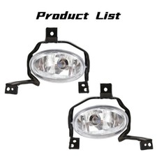 Pair For Honda CRV CR-V 2010-2011 Front Bumper Fog Light Lamp Left & Right Side