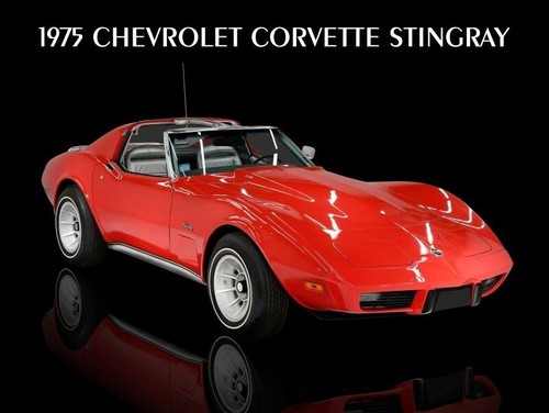 1975 chevrolet corvette - 1975,