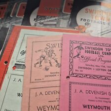 PRE 1960 FOOTBALL PROGRAMMES - 1946/47 to 1959/60 (16)