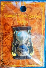 DUBLIN IRELAND SAND CLOCK SERIES HA'PENNY BRIDGE RIVER LIFFEY Hard Rock Cafe PIN