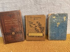 Antique Poetry Books Bundle x