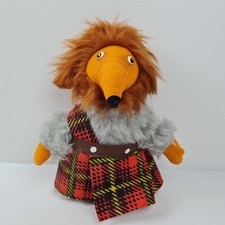 Vintage Wombles - MacWomble Wearing Kilt Plush Soft Toy by Pedigree 1970s 11"