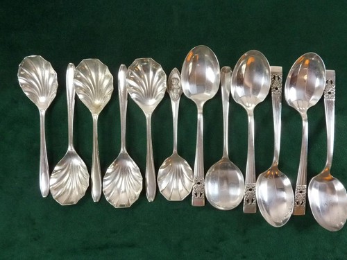Vintage silver plated fruit - silver,