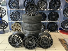 VOLKSWAGEN TRANSPORTER 17"  ALLOY WHEELS & TYRES  USED SET BRAND NEW SOME MARKS