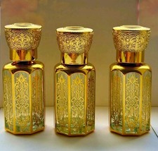 3x12ml empty perfume attar oil
