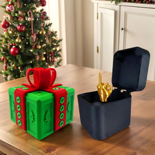 UK/Fkn Box,Fknbox with Fknfinger, Annoying Gift Box with Screws NEW