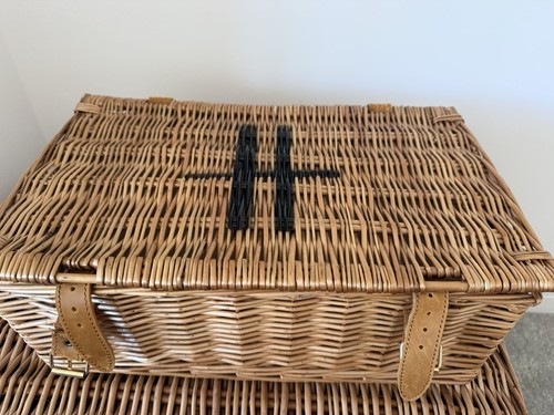 Harrods wicker picnic basket - harrods,