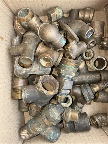 Assorted brass scrap - brass,