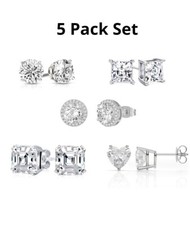 Sterling Silver Cubic Zirconia