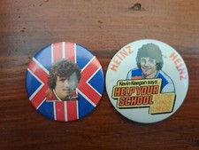 KEVIN KEEGAN BADGES X 2