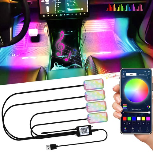Neon auto interior - auto, ambient