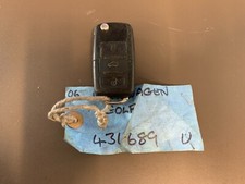 2005 VOLKSWAGEN GOLF EOS 3 BUTTON GENUINE REMOTE FLIP KEY 