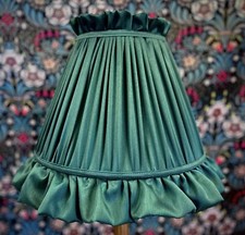 Dark Green Gathered Ruffled