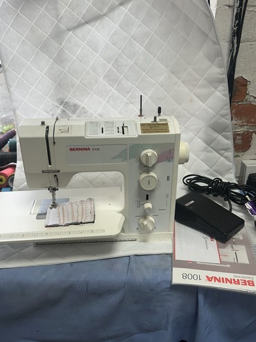 Serviced bernina 1008 - serviced, with