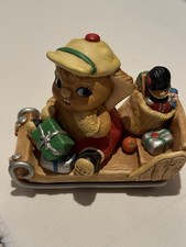 Pendelfin Stoneware Rabbit Bobby Mint/ Boxed Gorgeous Hand Painted