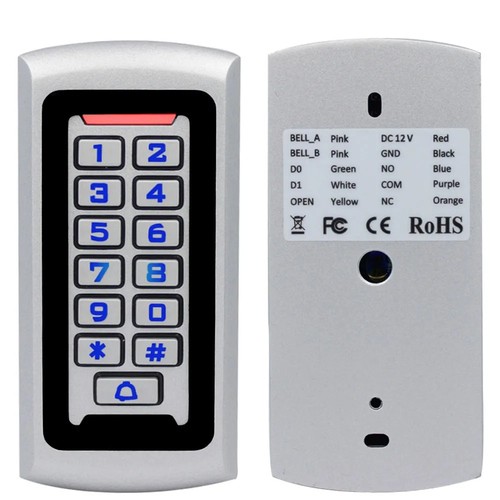 Outdoor access control - outdoor, backlit