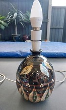 yeo pottery lamp vintage studio pottery lamp yeo ceramic bird lamp bird light