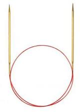 Addi Lace Gold Tip Knitting Needles 40" Fixed Circular 100cm