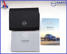 GENUINE NISSAN QASHQAI 2021-2024 OWNERS MANUAL HANDBOOK  WALLET PACK