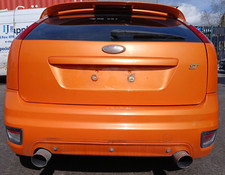 FORD FOCUS MK2 ST-2 2005 - 2008 3DR REAR BUMPER  IN  ASBO ORANGE