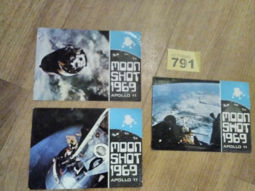 1969 moon landing postcard - 1969,