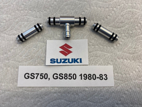 Suzuki carb fuel tee rails - suzuki,