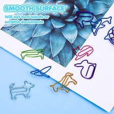 30Pcs Metal Paper Clips