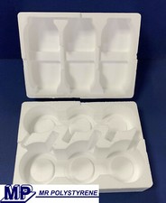 POLYSTYRENE FOAM 6 MUG BOXES