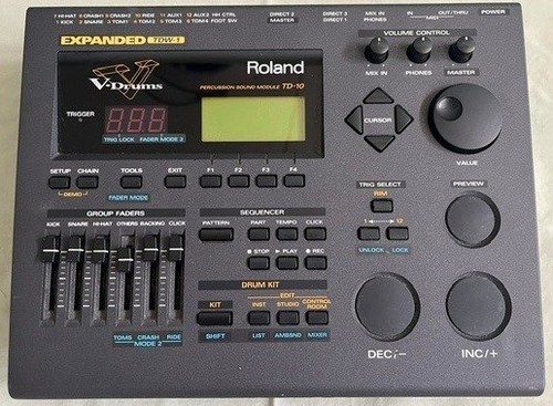 Roland drum module - td-10, v-drum