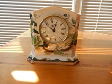 Masons Chartreuse Vintage Mantel Clock 5" High