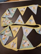 Paperchase Peter Rabbit Fabric Bunting Beatrix Potter Decorative Material Hangin