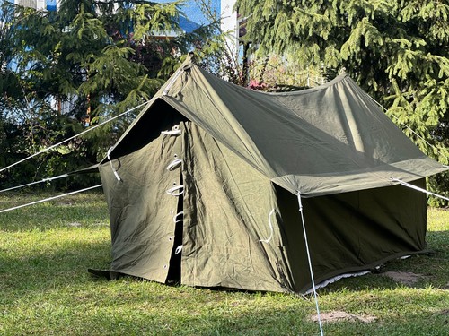 Vintage khaki green camping - vintage,