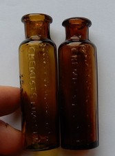 Two Society of Homeopathic Chemists London medicine bottle c1910-20