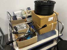  2 Rolls of Pallet Strapping and Tools and Clips Set Heavy Duty 