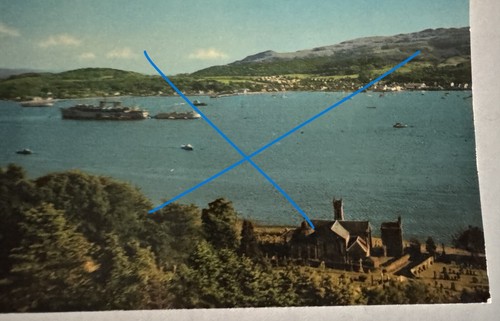 Vintage postcard holy loch - vintage,