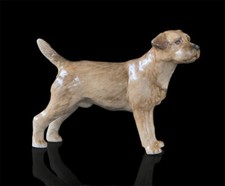 Border terrier hand painted - terrier,