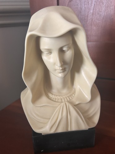 Vintage large alabaster - vintage, hooded